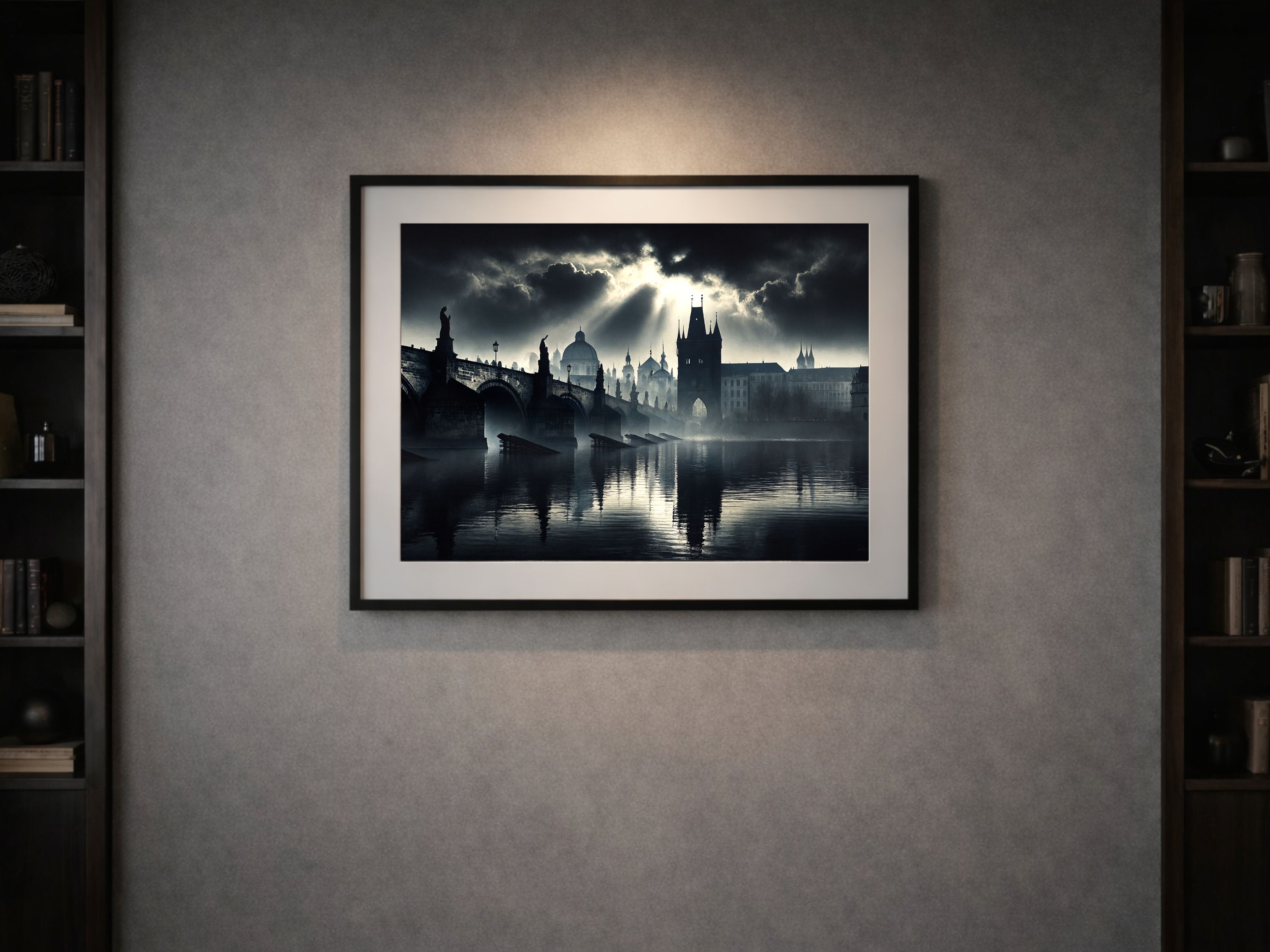 PCS architecture wall art
